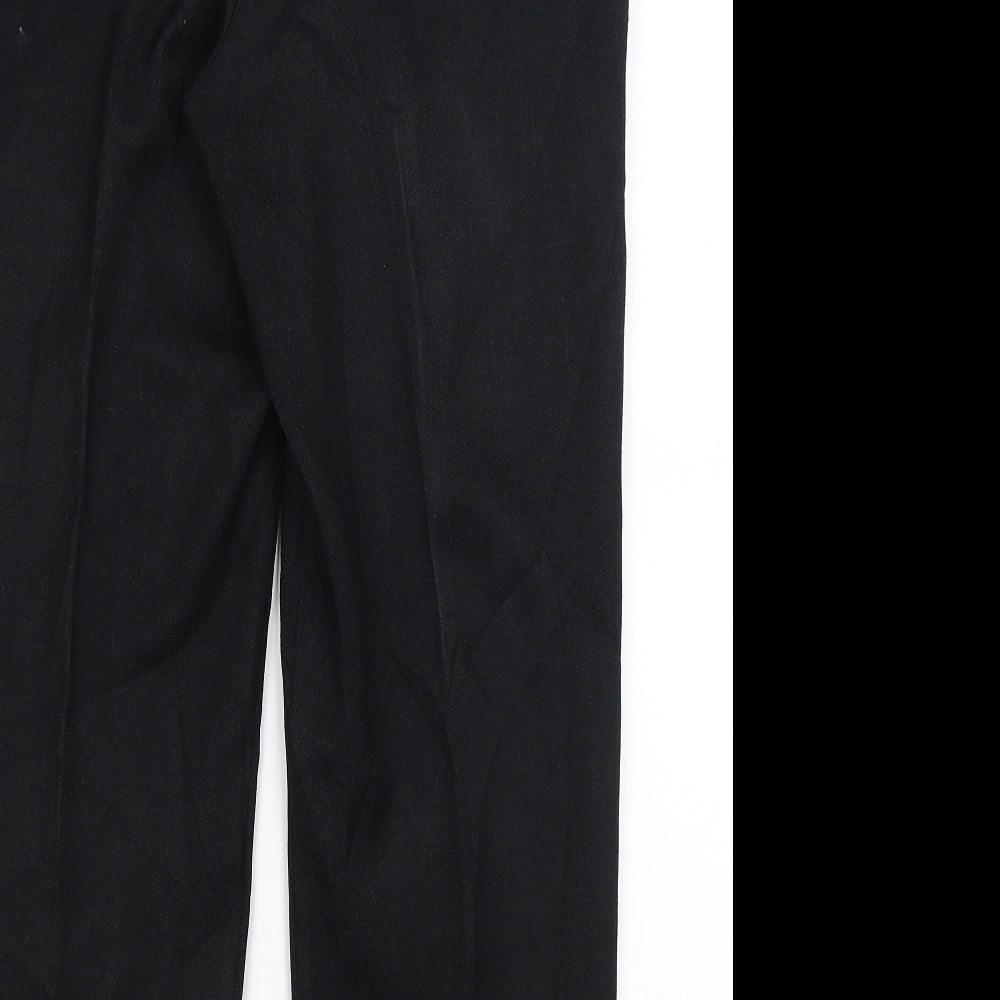 Papaya Womens Black   Trousers  Size 10 L26.5 in
