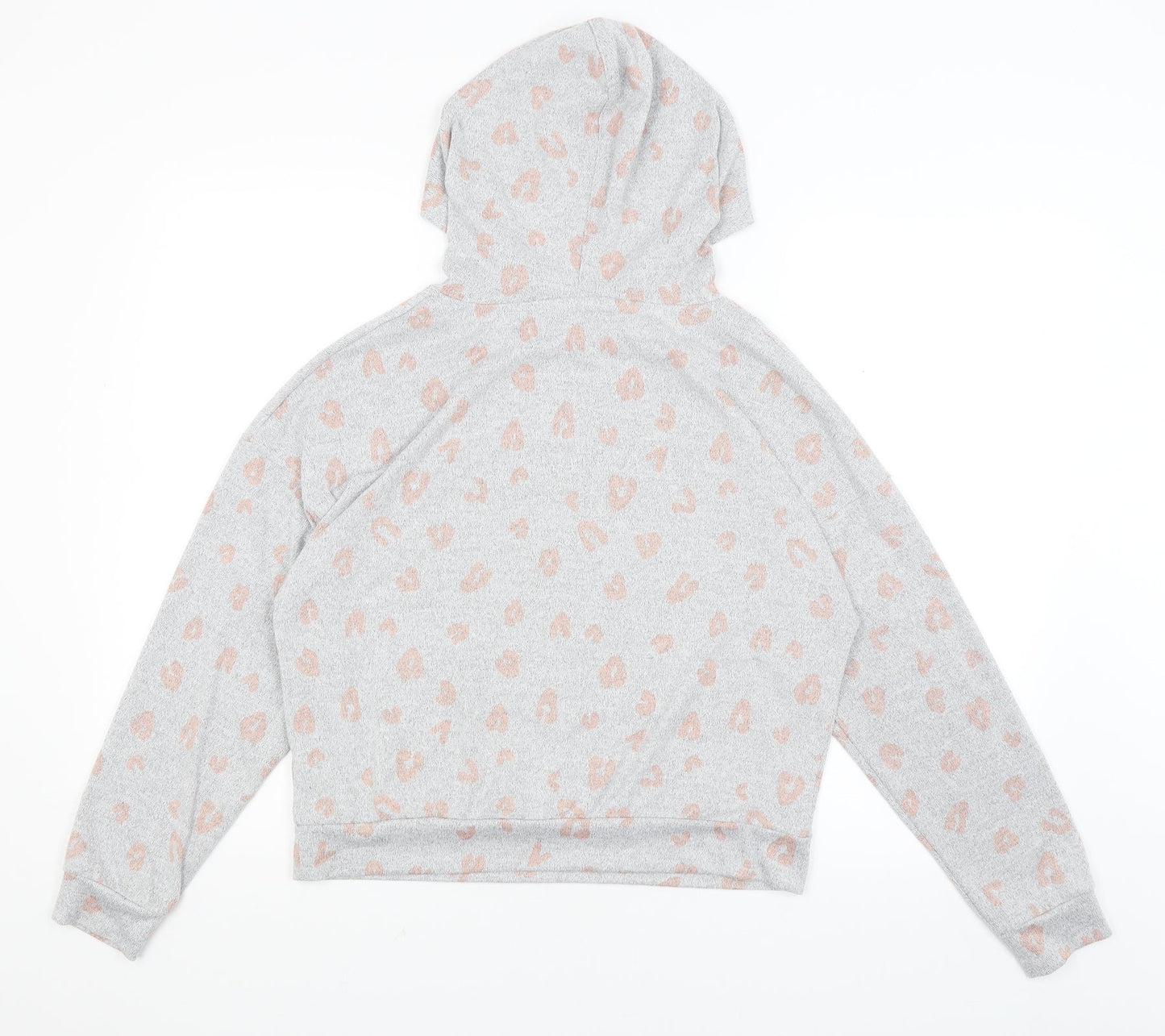 George Womens Grey   Pullover Hoodie Size 6  - Hearts