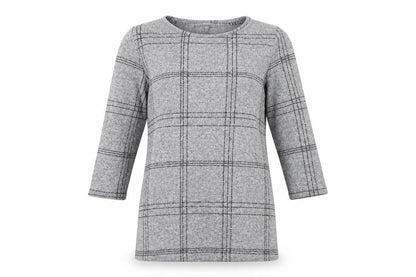 Nutmeg Womens Grey   Basic Blouse Size 10