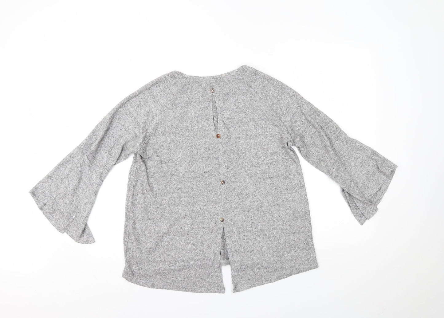 COIN 1804 Womens Grey   Basic Blouse Size L