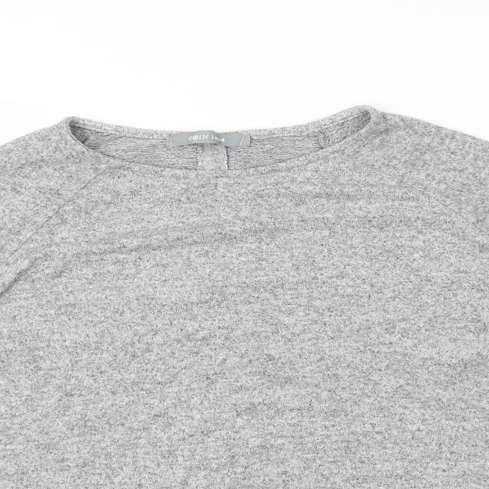 COIN 1804 Womens Grey   Basic Blouse Size L