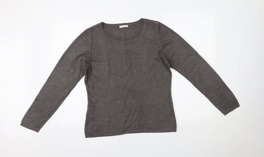 Matalan Womens Grey   Pullover Jumper Size 14