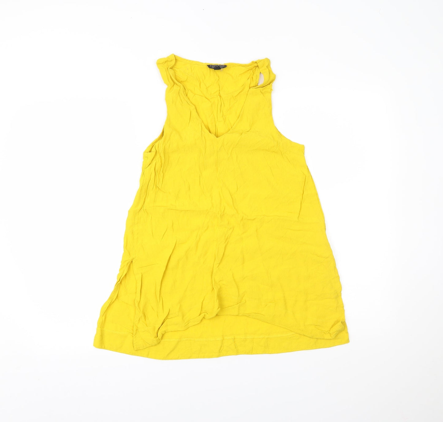 Topshop Womens Yellow   Camisole Tank Size 6