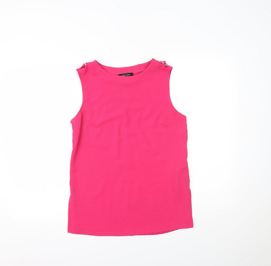 New Look Womens Pink   Basic Tank Size 10
