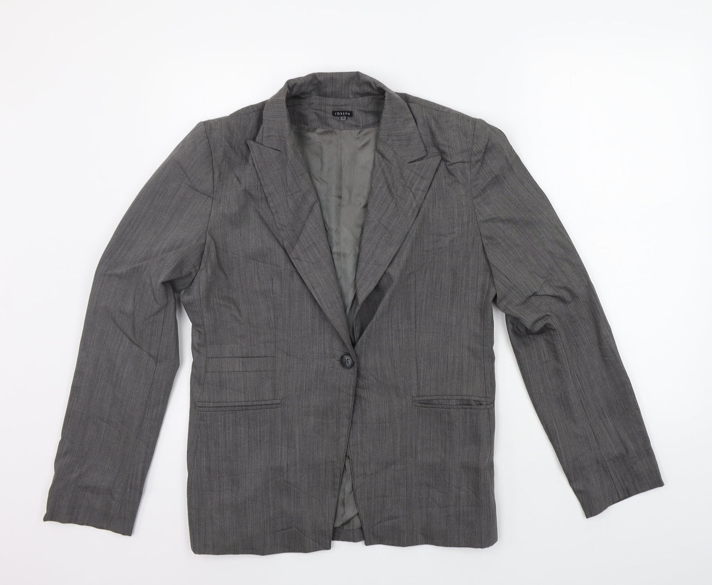Joesph  Womens Grey   Jacket Suit Jacket Size M