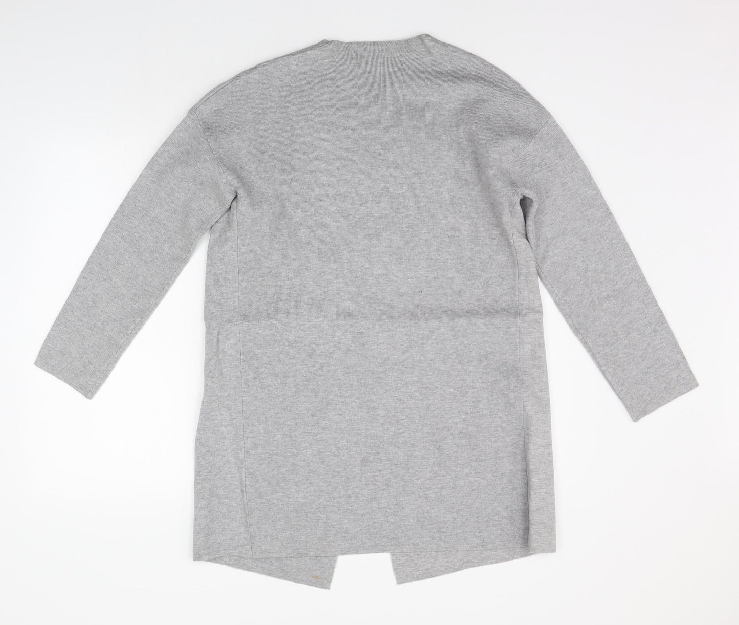 Reversed Womens Grey   Cardigan Jumper Size M