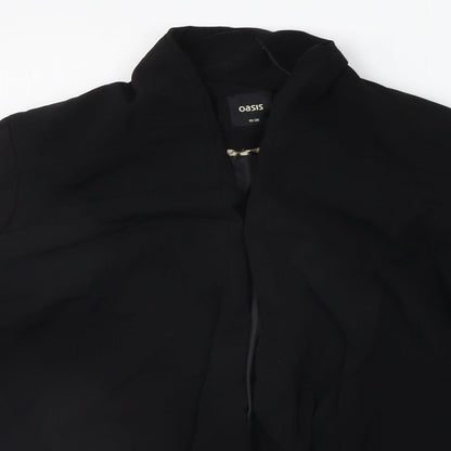 Oasis Womens Black   Jacket Blazer Size 10
