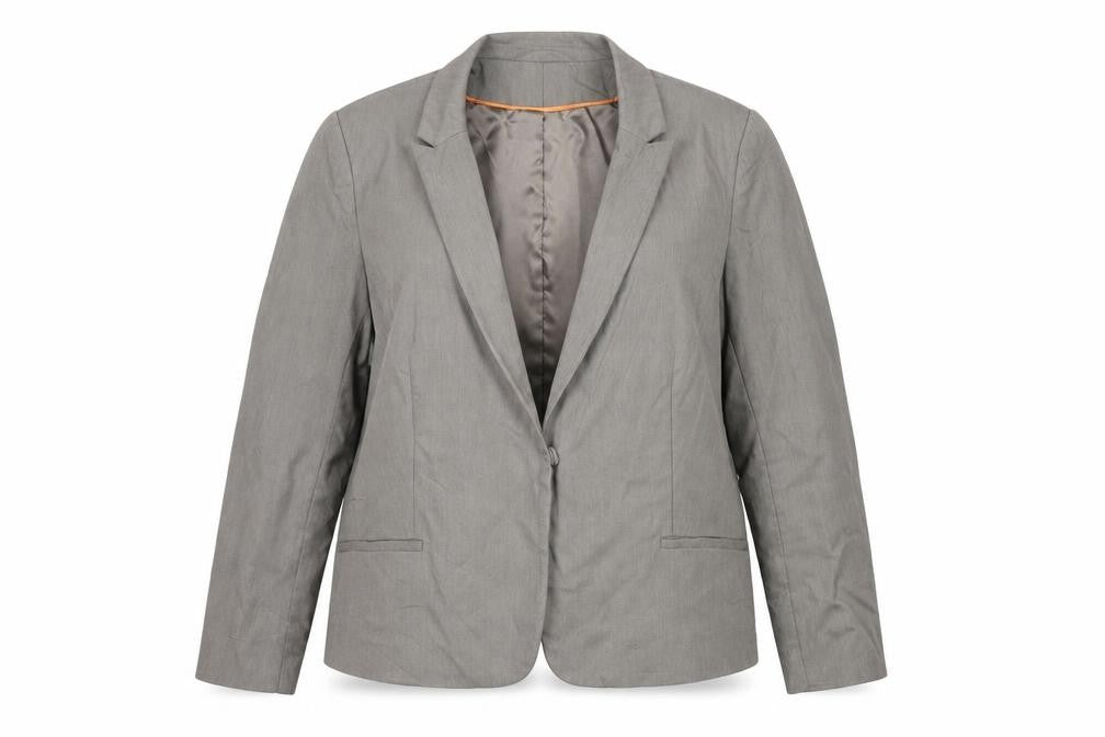 Papaya Womens Grey   Jacket Suit Jacket Size 20