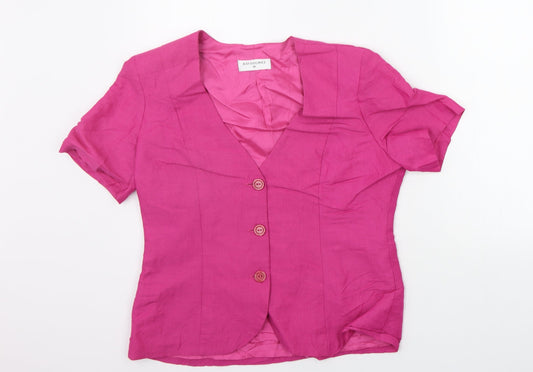 Just elegance Womens Pink   Jacket Suit Jacket Size 14
