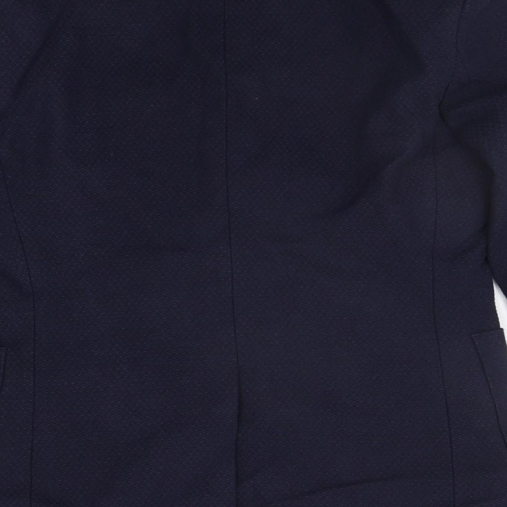 Noak Womens Blue   Jacket Suit Jacket Size 8