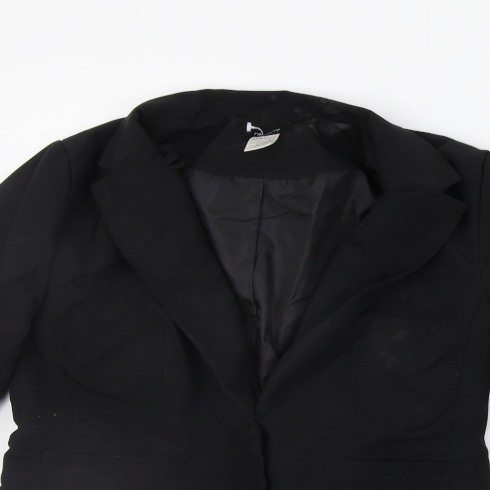 Redoute Womens Black   Jacket Suit Jacket Size 10