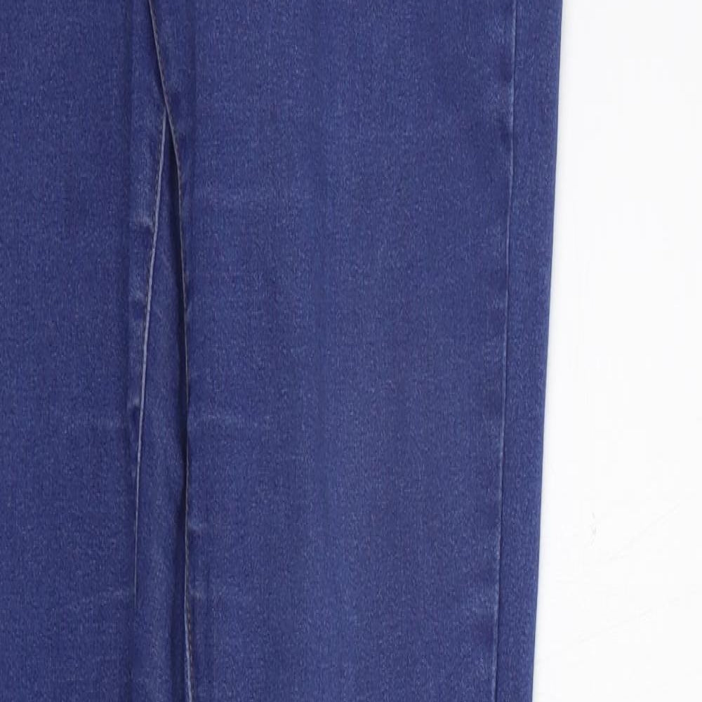 deniem co Womens Blue   Straight Jeans Size 8 L32 in