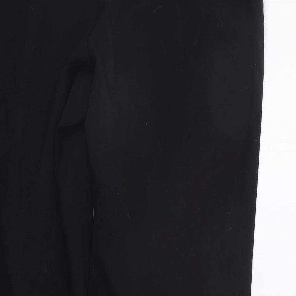 Marks and Spencer Womens Black   Trousers  Size 14 L28 in
