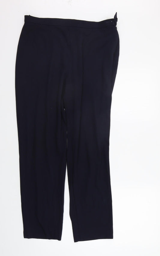 Marks and Spencer Womens Blue   Trousers  Size 16 L27 in