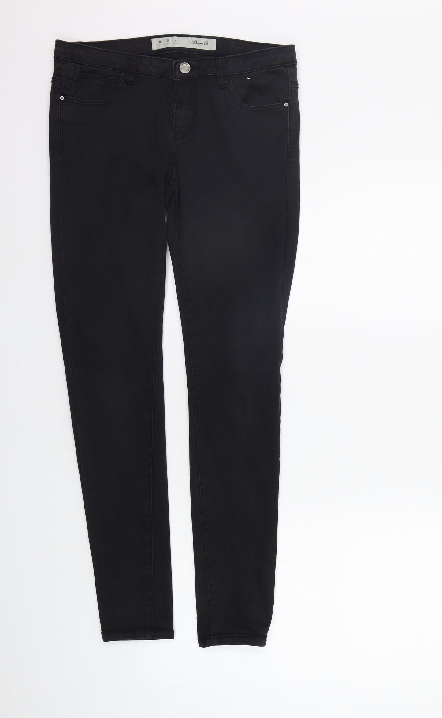deniem co Womens Black   Jegging Jeans Size 10 L29 in