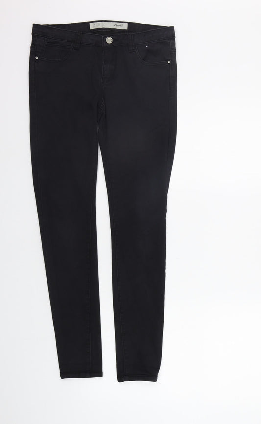 deniem co Womens Black   Jegging Jeans Size 10 L29 in