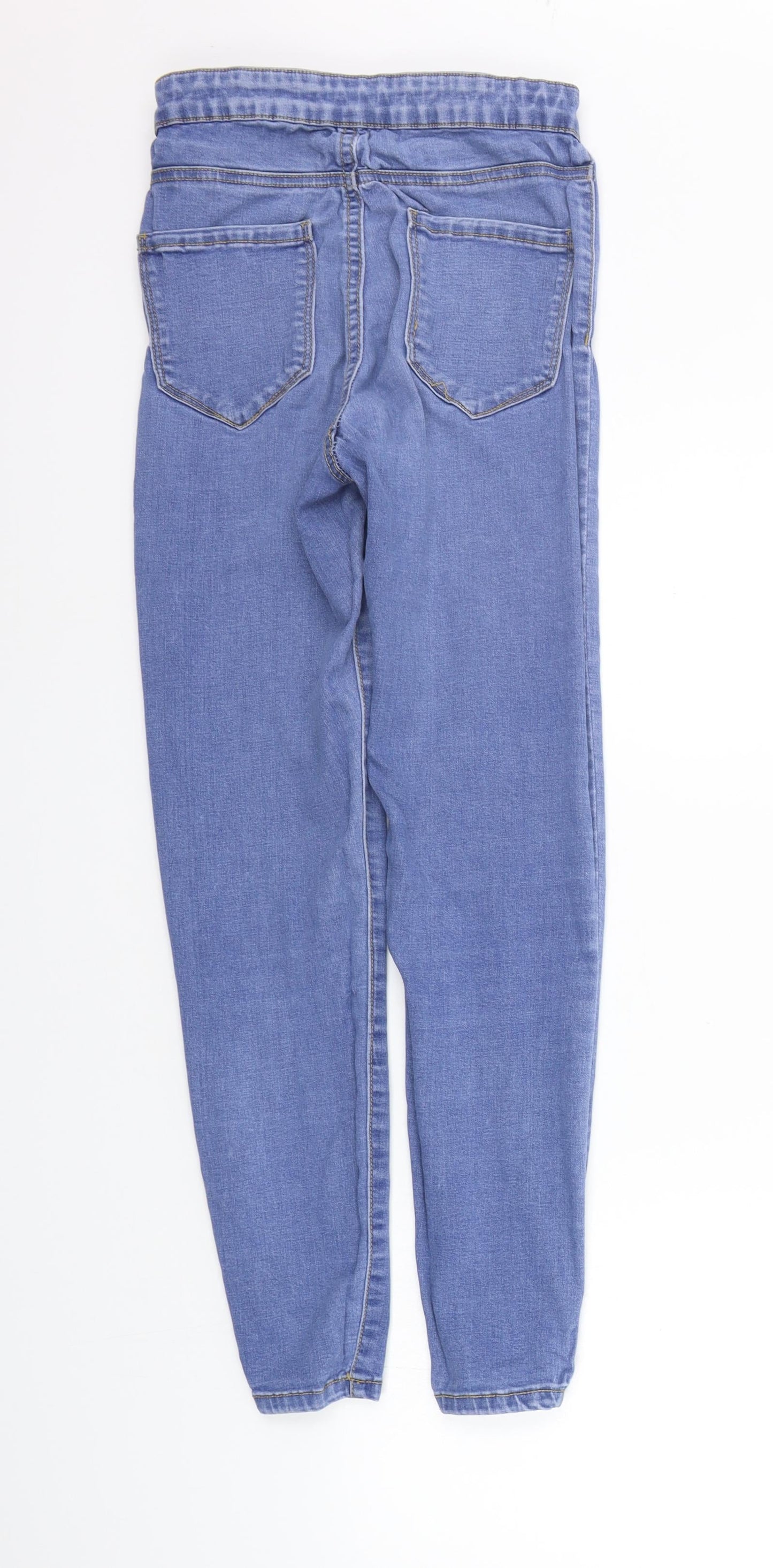 deniem co Womens Blue   Straight Jeans Size 8 L28 in