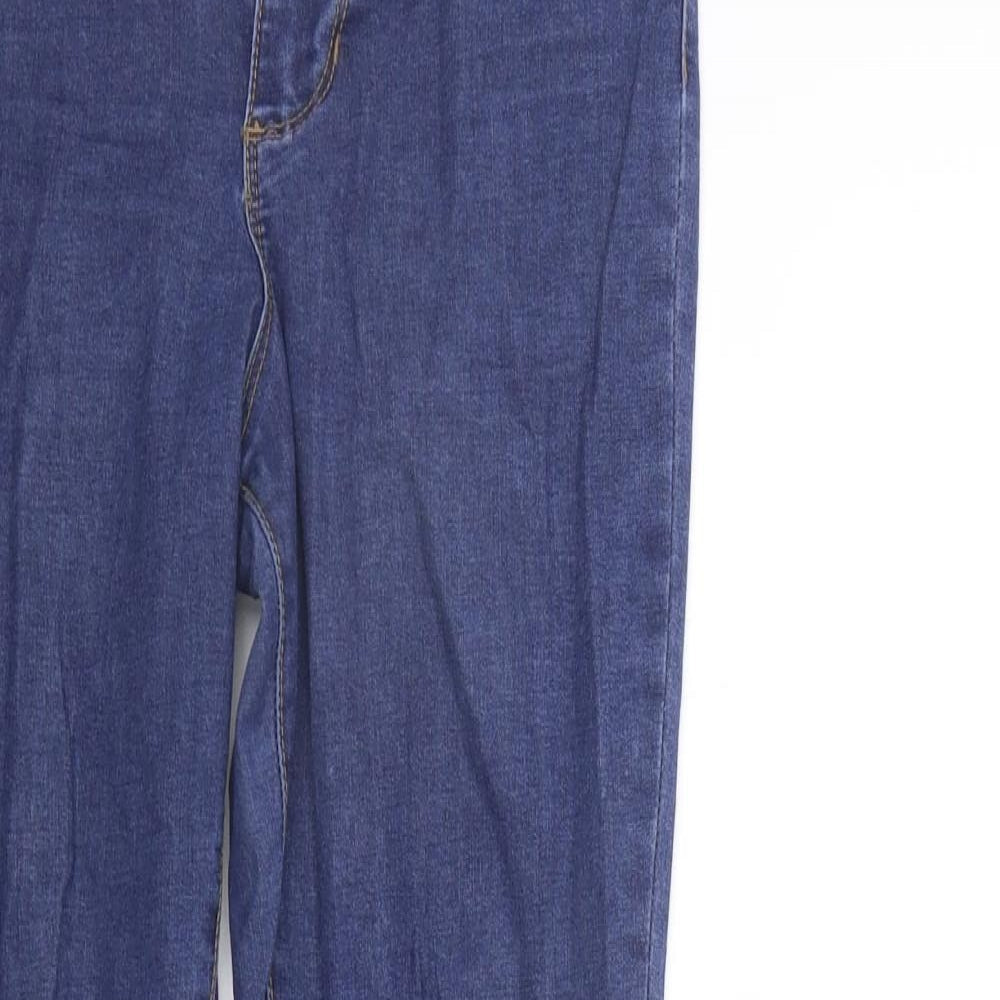 deniem co Womens Blue   Straight Jeans Size 10 L28 in