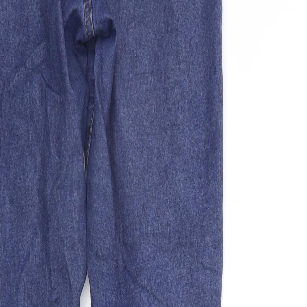 deniem co Womens Blue   Straight Jeans Size 10 L28 in