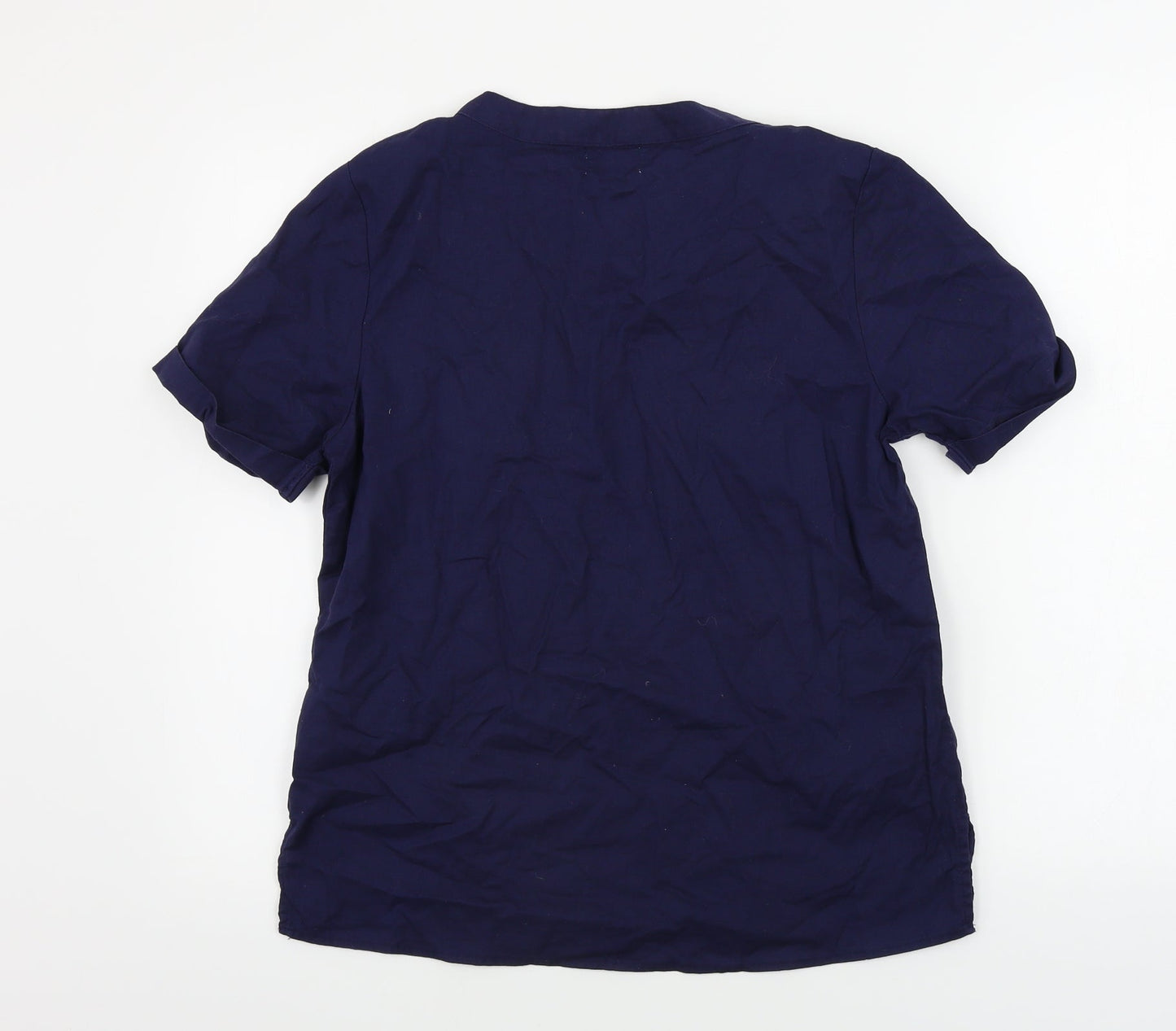 Plum Tree  Womens Blue   Basic T-Shirt Size 10