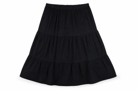 ELVI Womens Black   A-Line Skirt Size 34 in