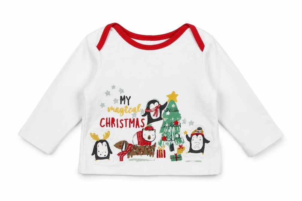 Nutmeg  Boys White   Pullover Jumper Size 6-9 Months