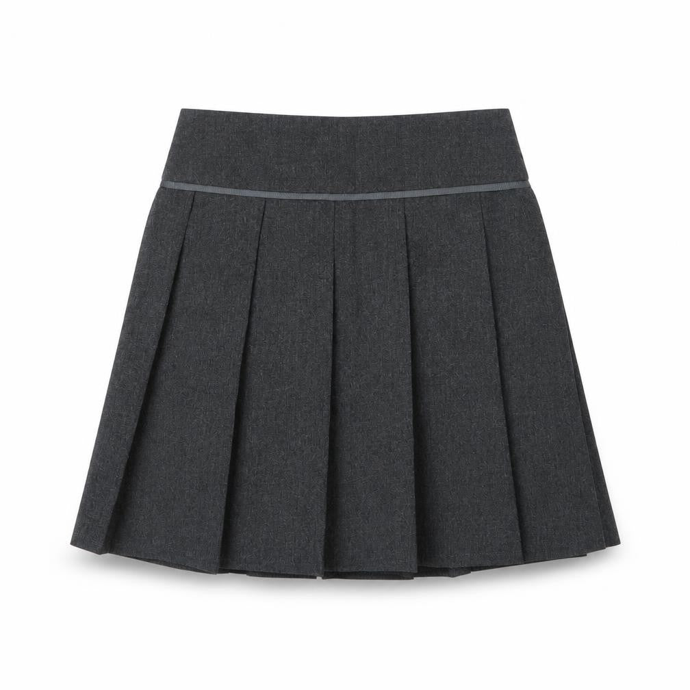 TU Girls Grey   A-Line Skirt Size 5 Years - School wear
