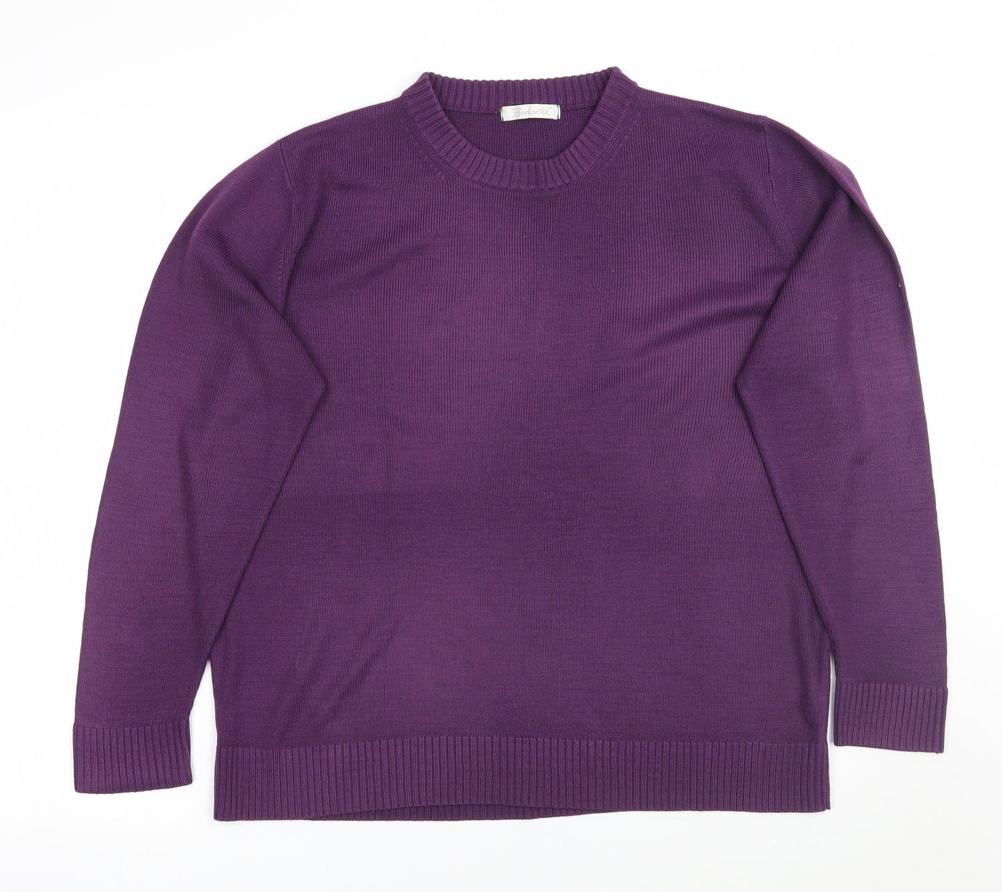Berkertex Womens Purple   Pullover Jumper Size 14