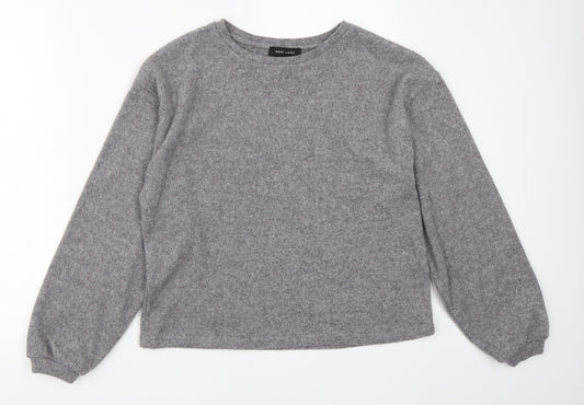 New Look Womens Grey   Pullover Jumper Size S