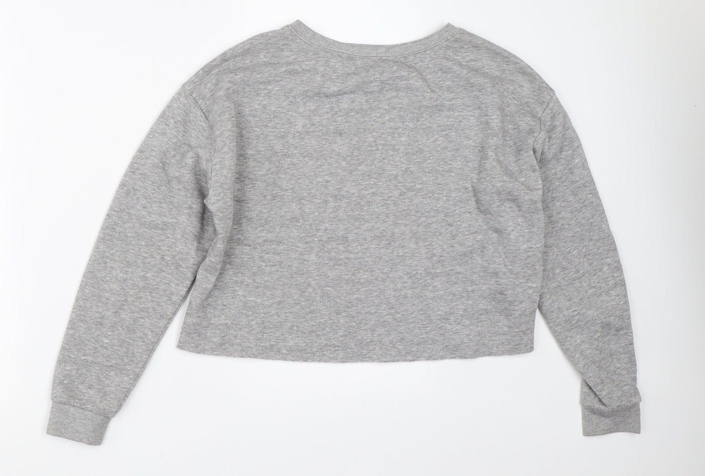 New Look Girls Grey   Pullover Sweatshirt Size 12-13 Years