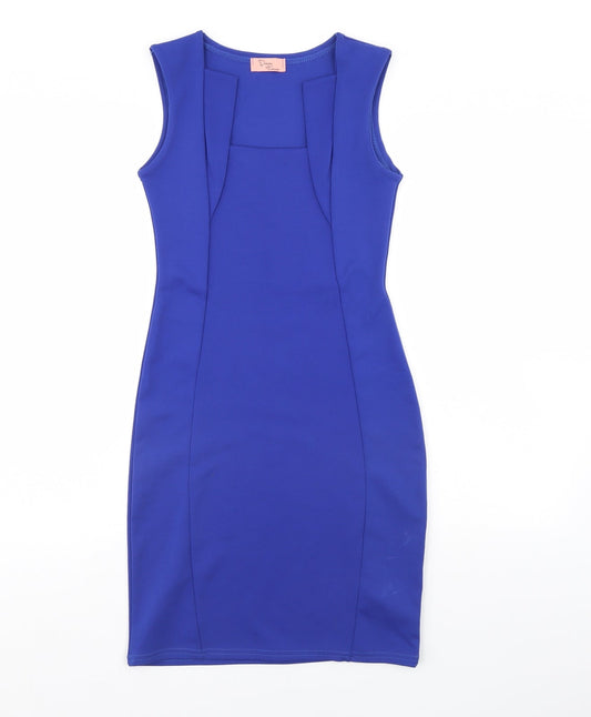 Daya london Womens Blue   Mini  Size 10