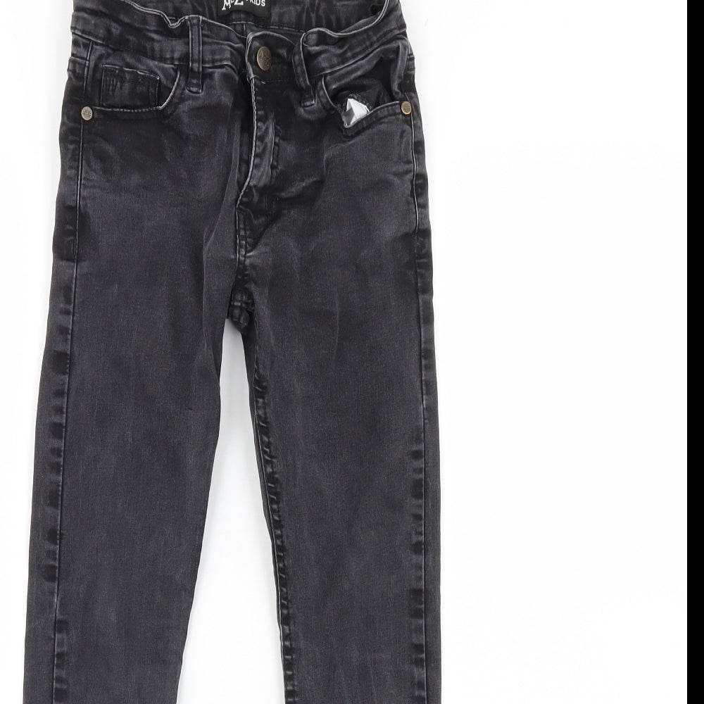 A2Z 4 Kids Girls Black  Denim Skinny Jeans Size 9 Years