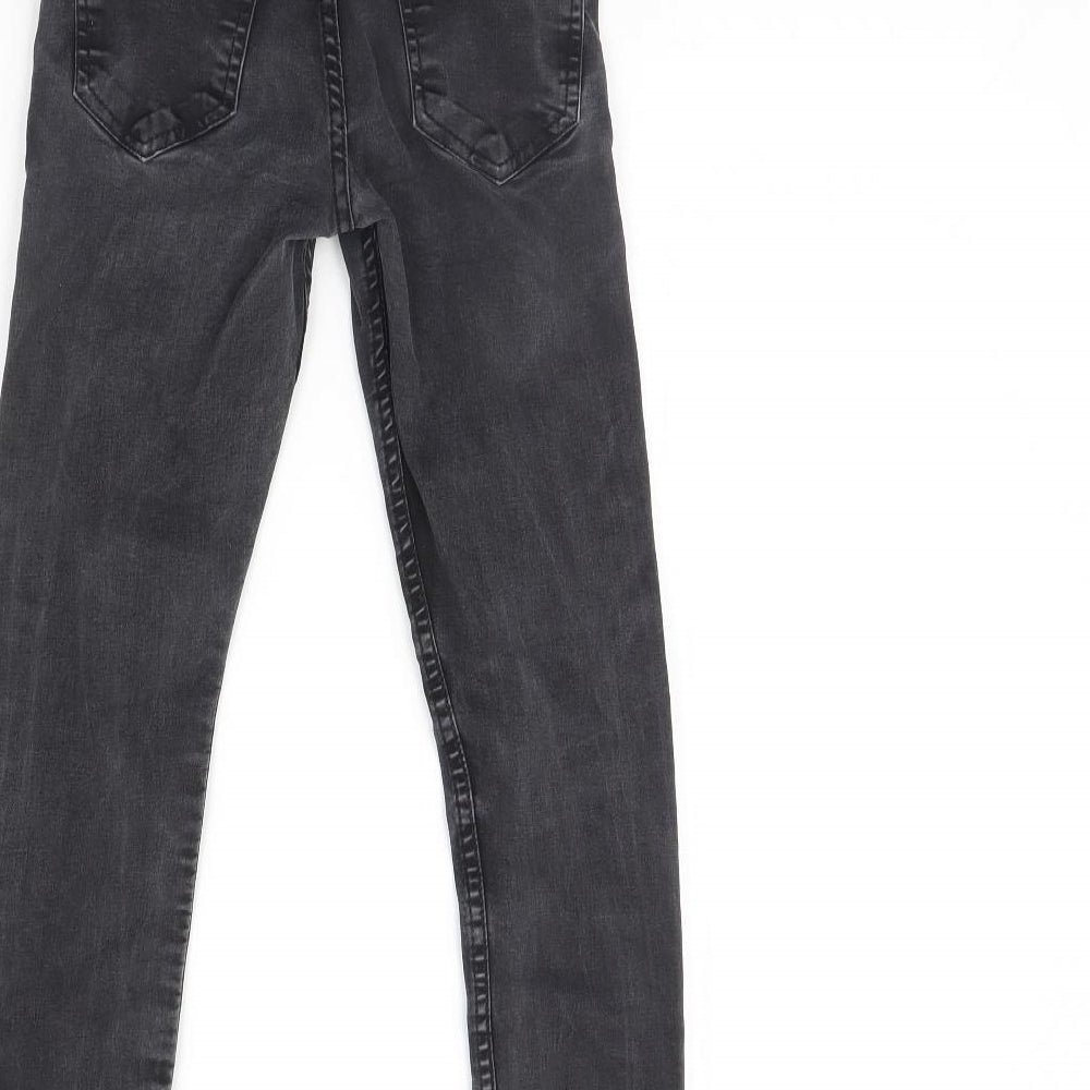 A2Z 4 Kids Girls Black  Denim Skinny Jeans Size 9 Years