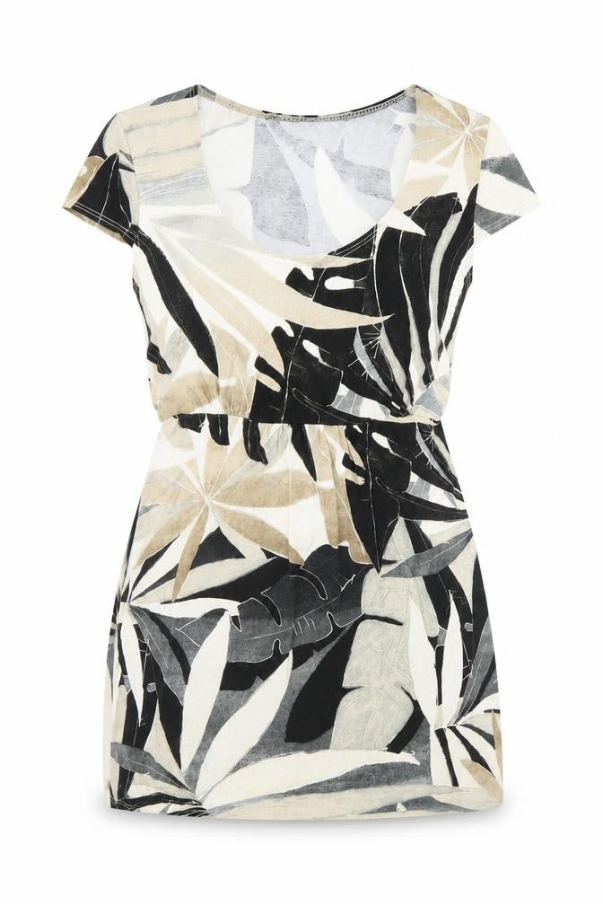 BHS Womens Black Floral  Basic Blouse Size 10