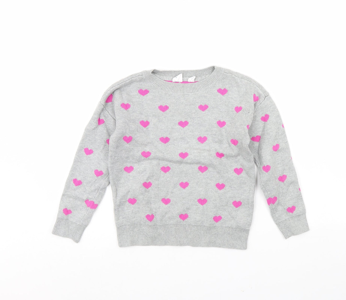Gap Girls Grey   Pullover Jumper Size S