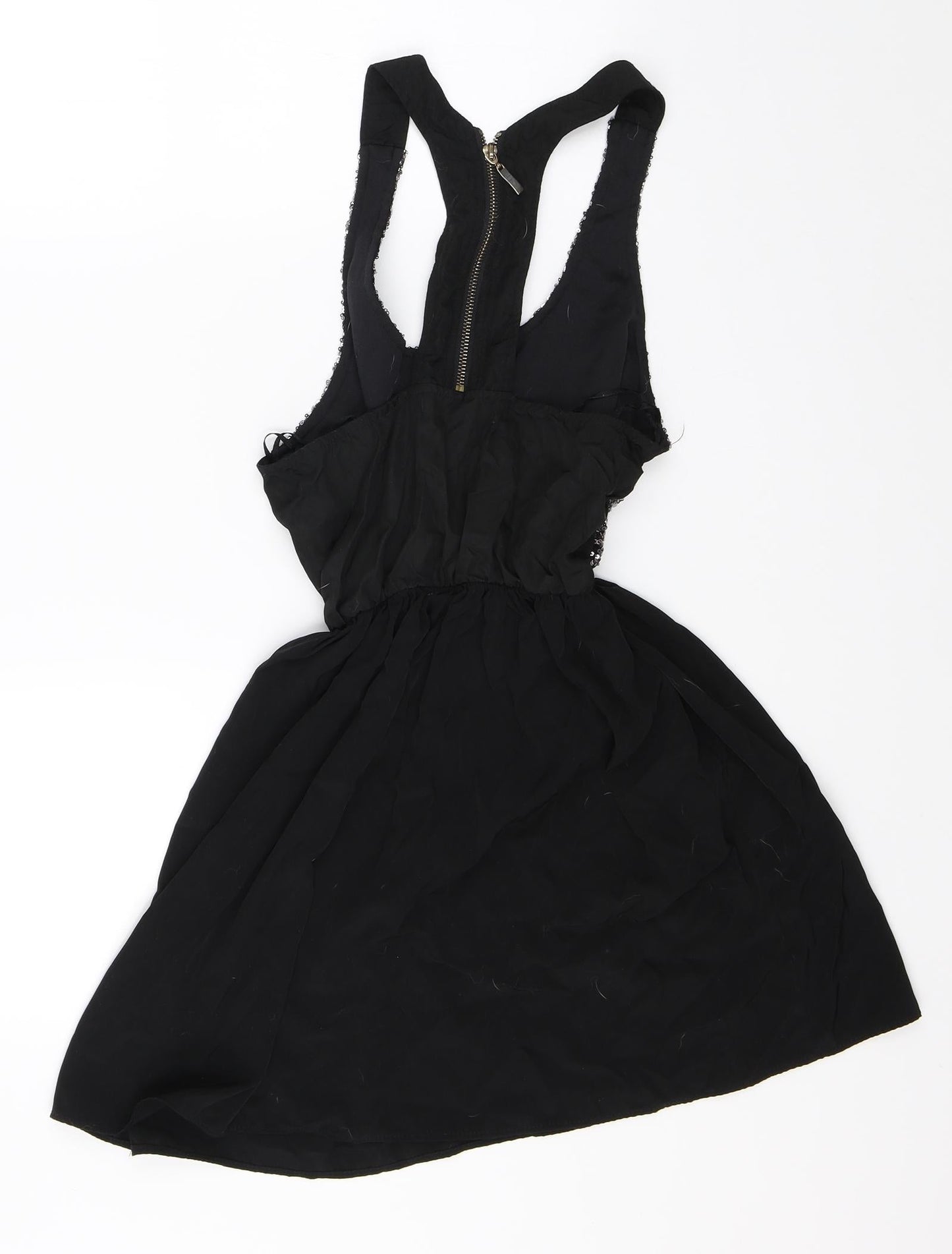 Oh My Love Womens Black   A-Line  Size S