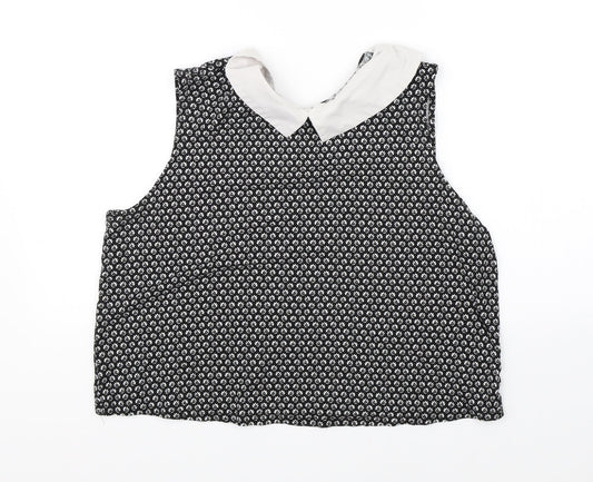 New Look Womens Black   Basic Blouse Size 16