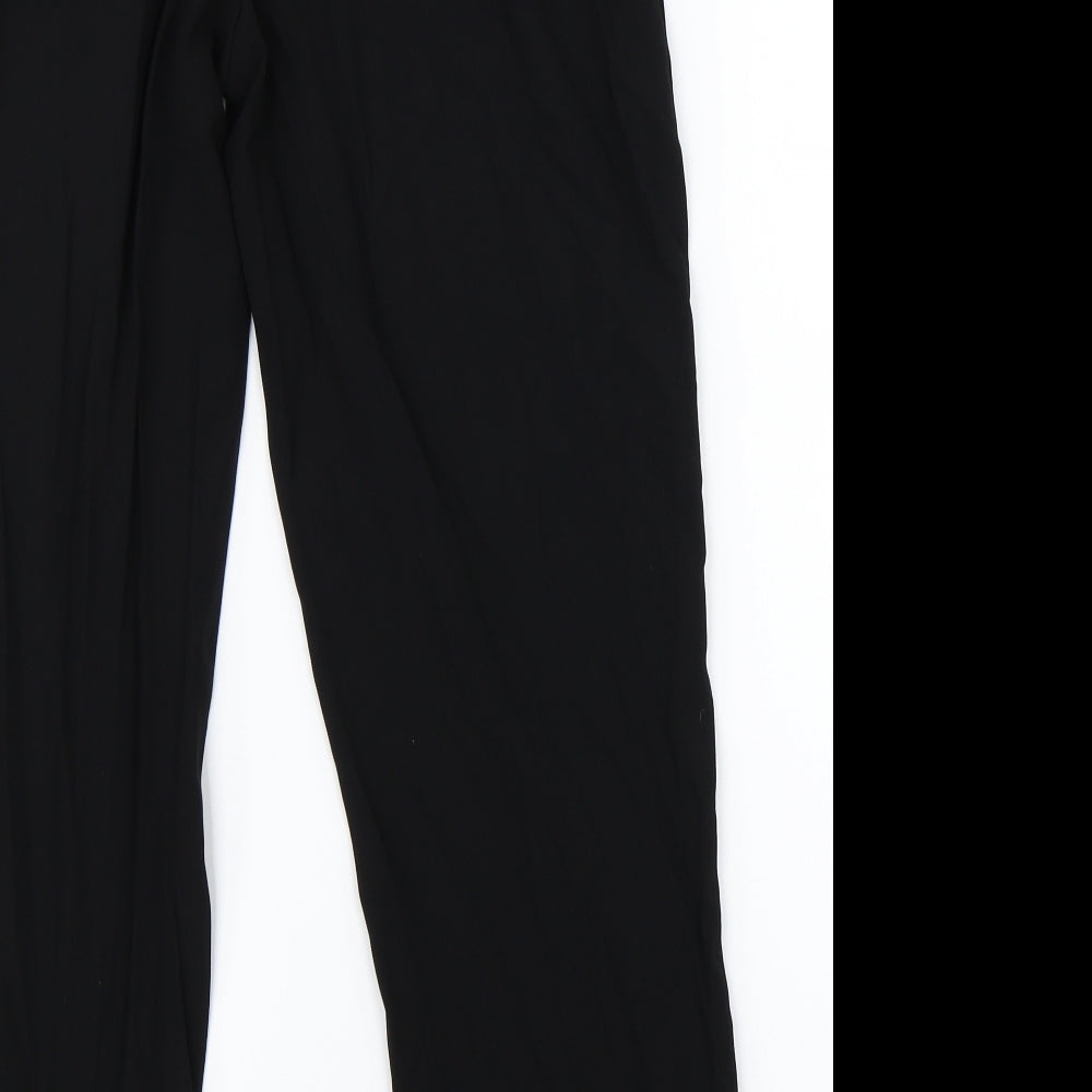 Marks & Spencer Womens Black   Dress Pants Trousers Size 12 L28 in