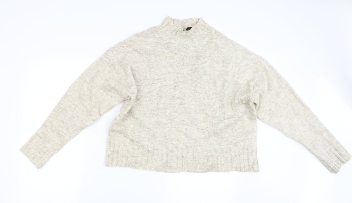 New Look Womens Beige   Pullover Jumper Size M