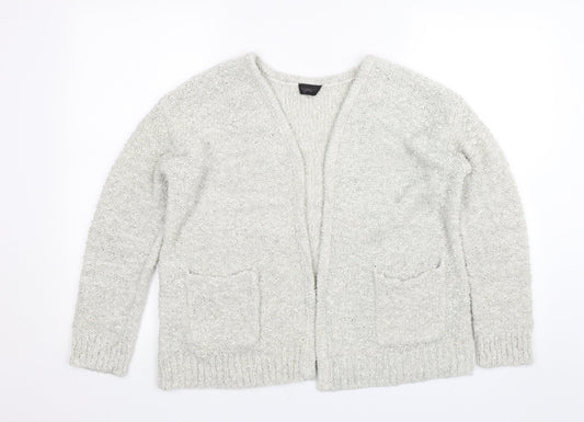 Topshop Womens Grey   Cardigan Jumper Size 14