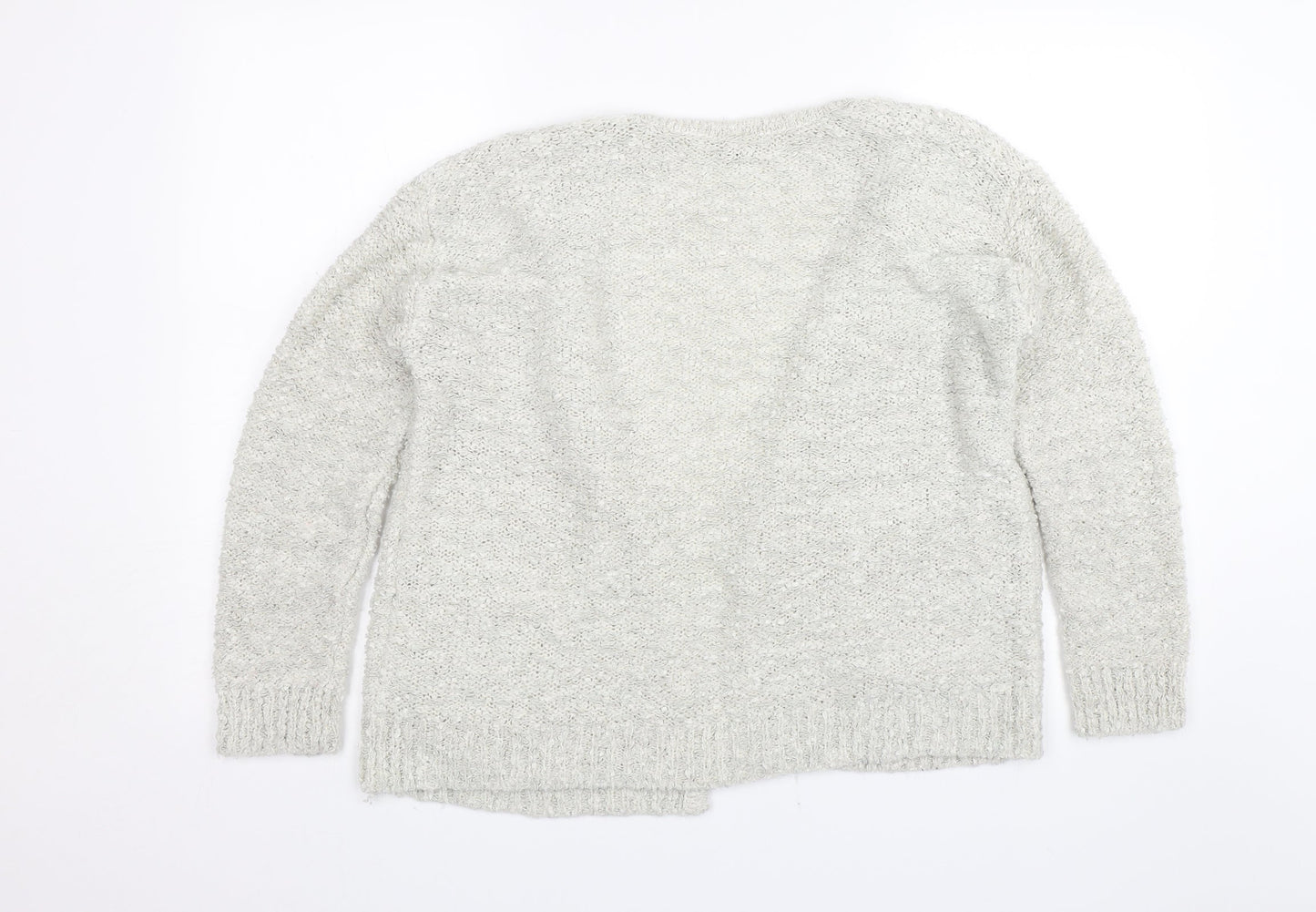 Topshop Womens Grey   Cardigan Jumper Size 14