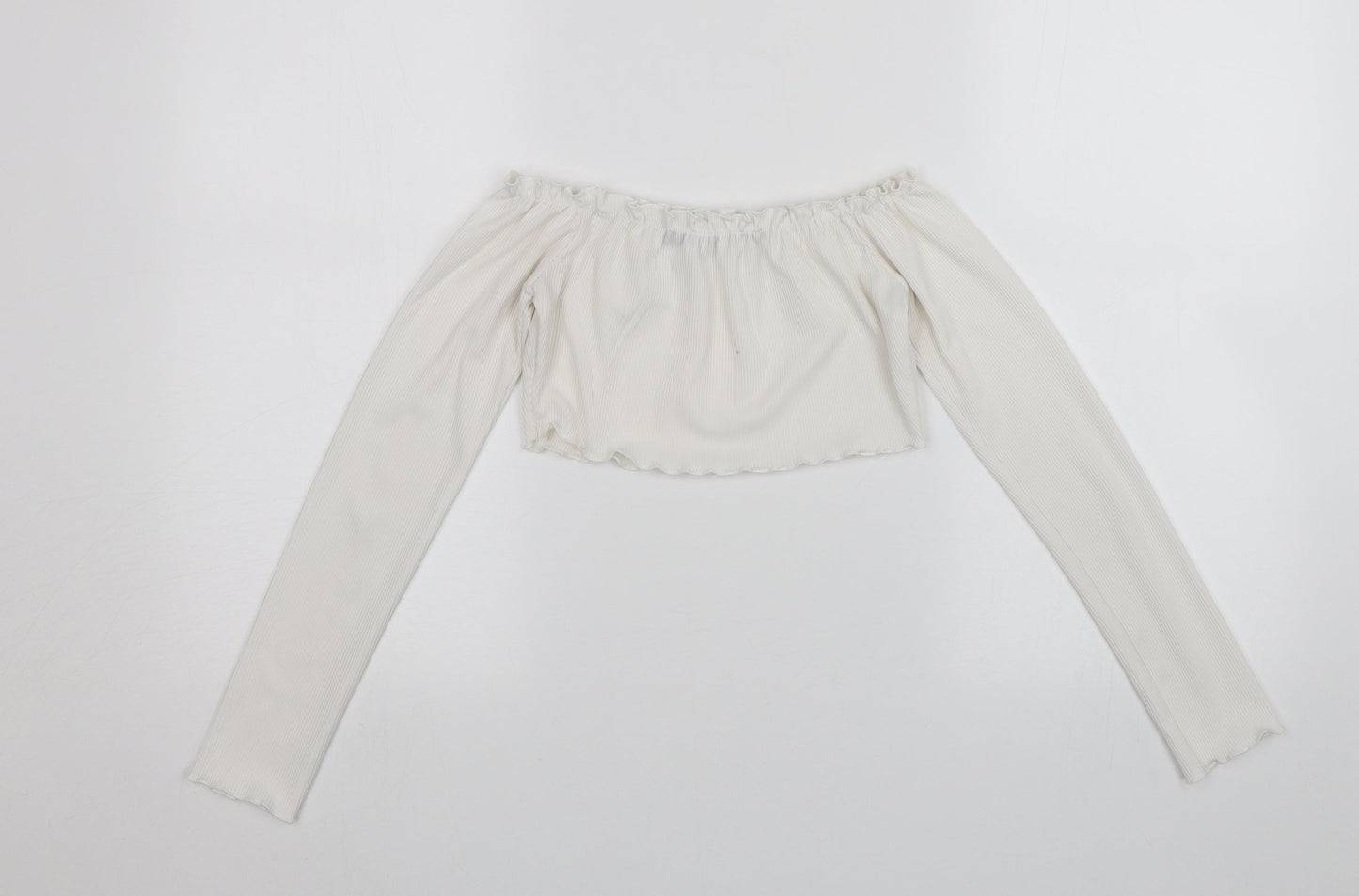 LOTD Womens White   Basic Blouse Size 6