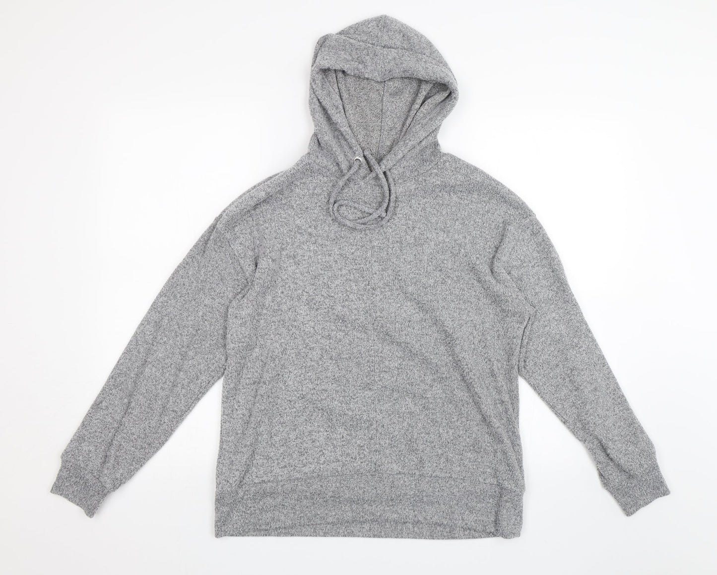 George Womens Grey   Pullover Hoodie Size S