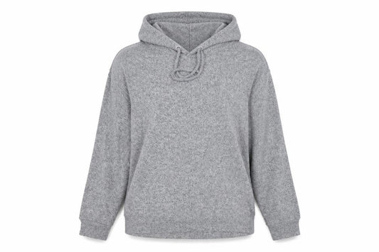 George Womens Grey   Pullover Hoodie Size S