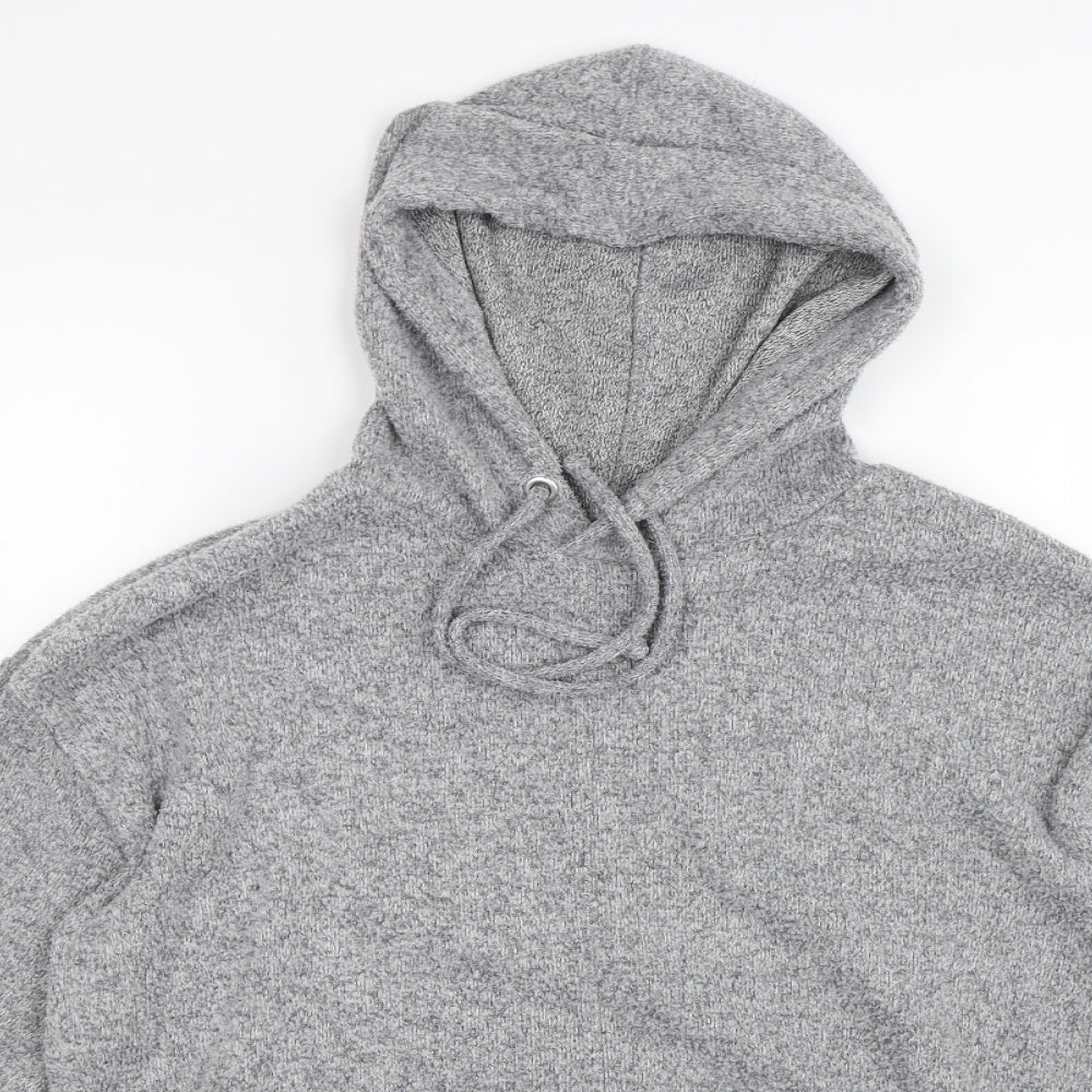 George Womens Grey   Pullover Hoodie Size S