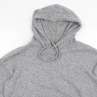 George Womens Grey   Pullover Hoodie Size S