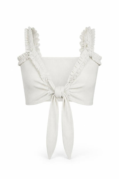 PRETTYLITTLETHING Womens White   Basic Blouse Size 4