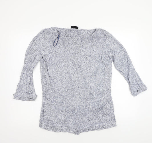 Wallis Womens Blue   Pullover Jumper Size S