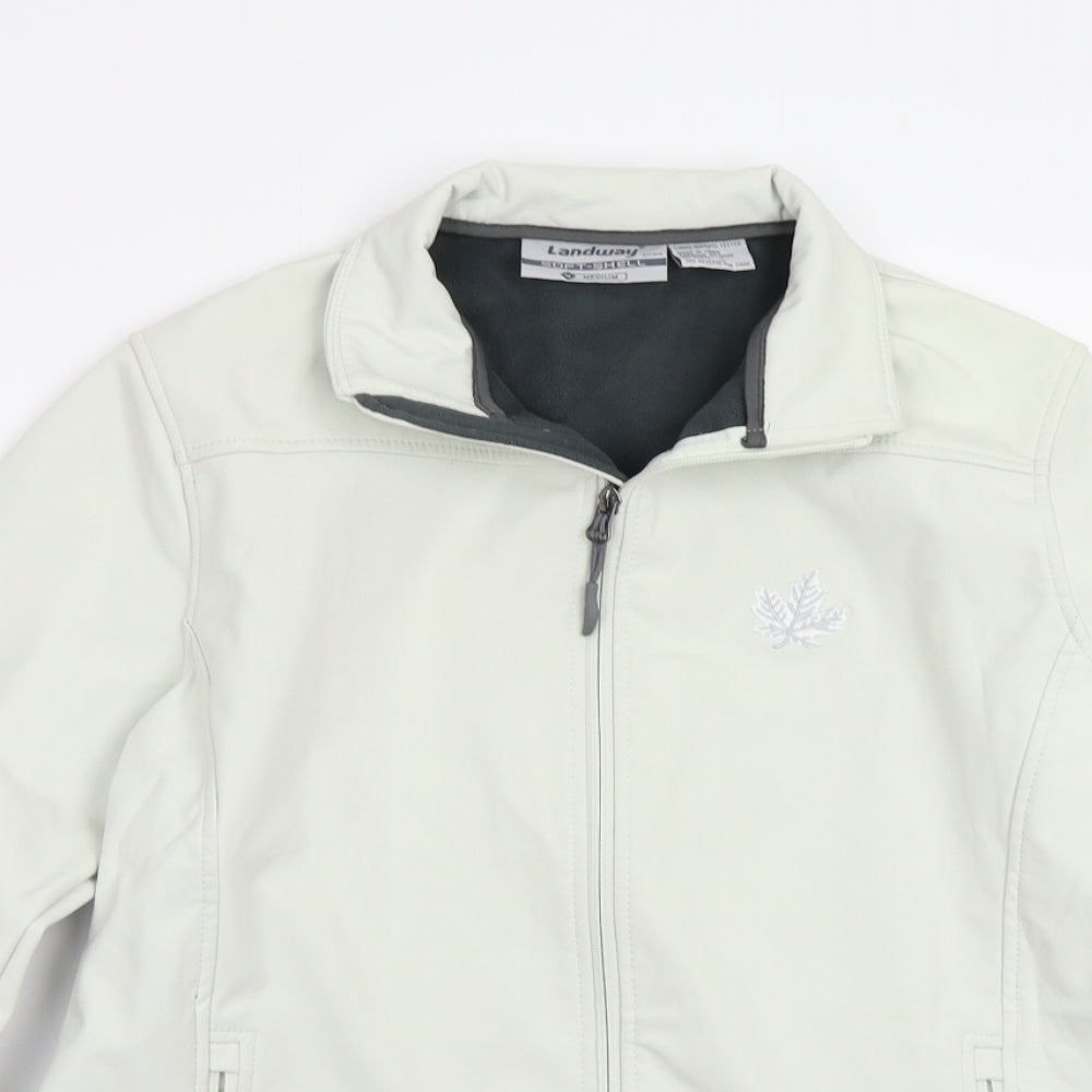Landway Womens Beige   Jacket  Size M