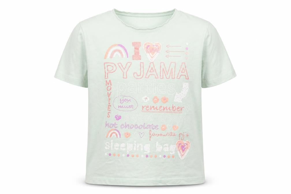 Nutmeg Girls Green   Basic T-Shirt Size 12-13 Years